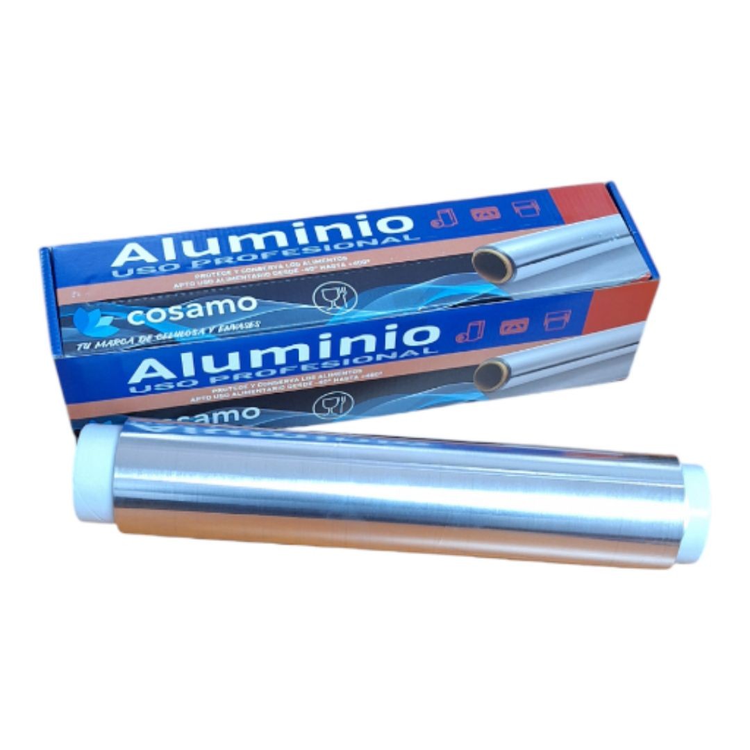 papel aluminio cocina industrial