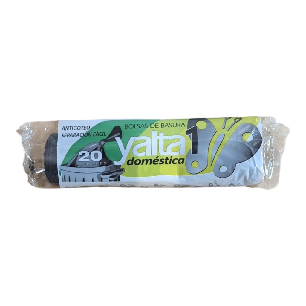 bolsas basura rollo 20 unidades