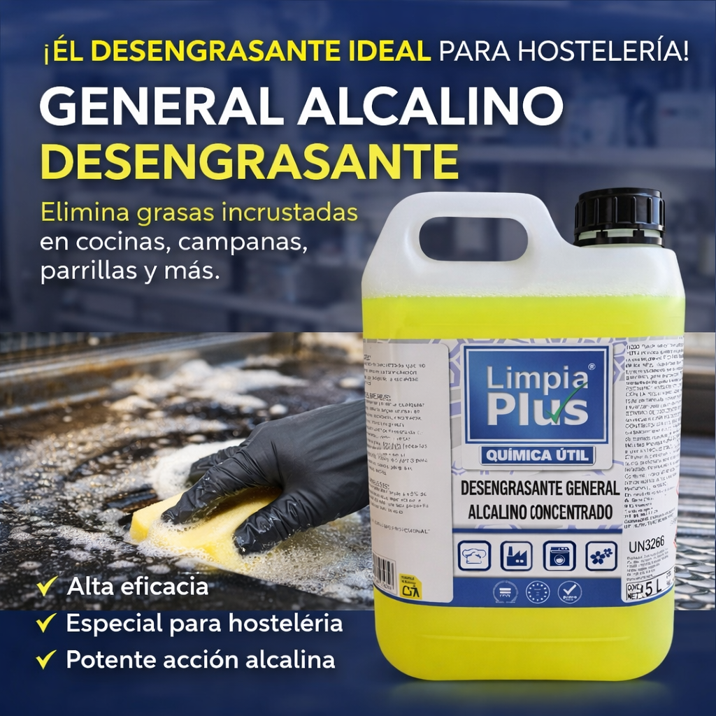 Limpiador industrial eliminador de grasa