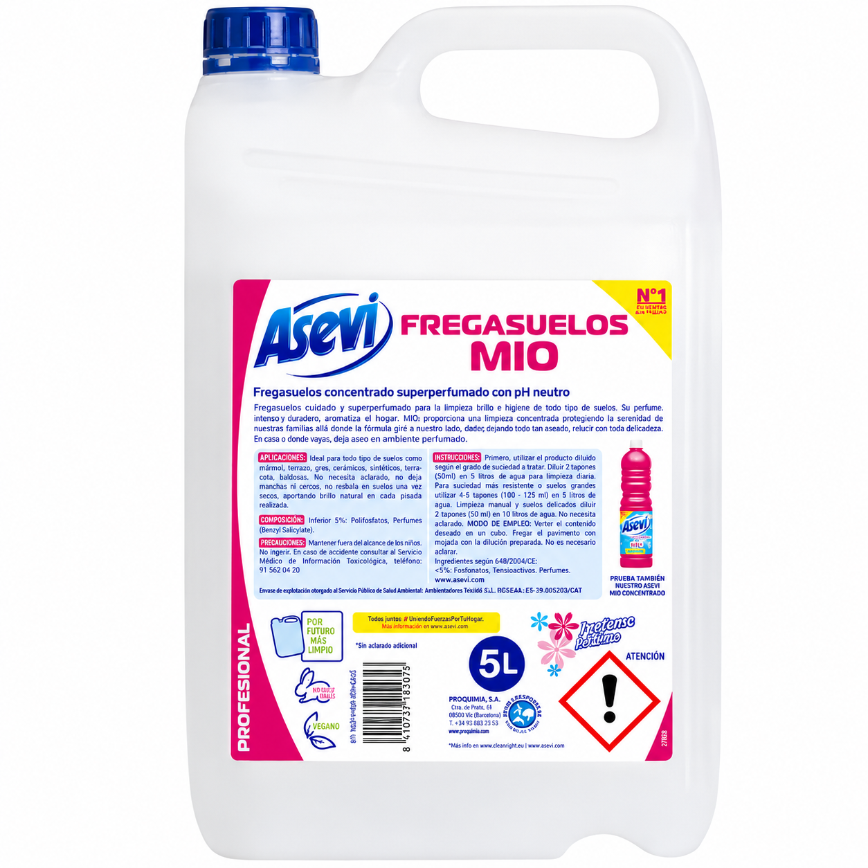 fregasuelos Asevi Mio 5 litros