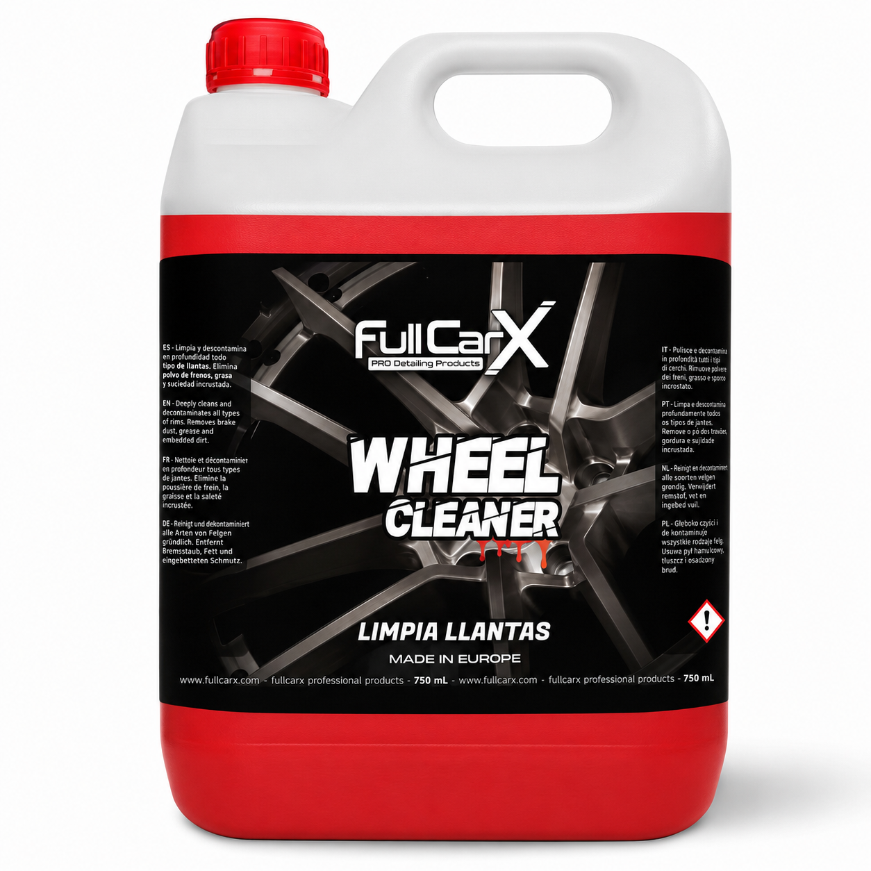 Limpiador de llantas para coche Wheel Cleaner 5 L